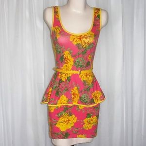 Monteau Los Angeles Cotton Vintage Style Dress D